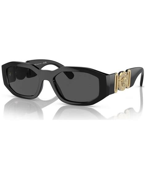 versace biggie sunglasses all black|unisex sunglasses ve4361 biggie.